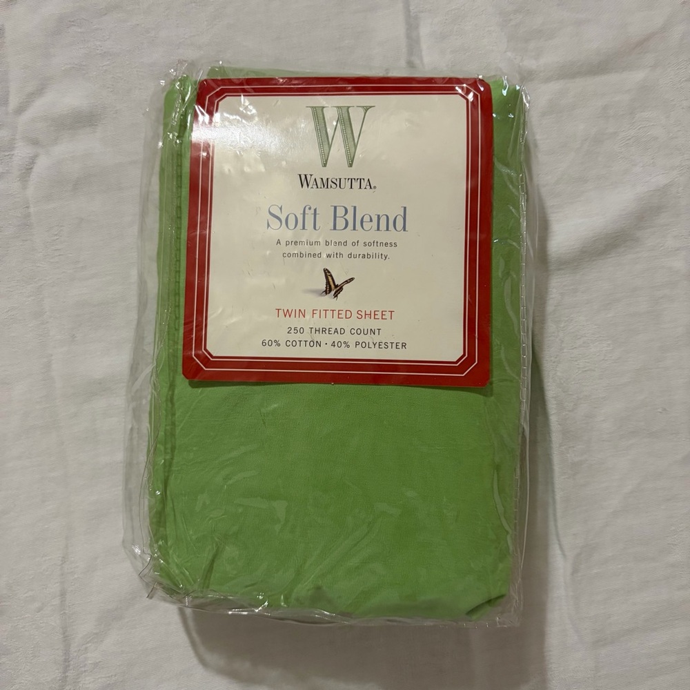 Wamsutta twin fitted sheet NWT